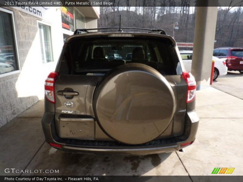 Pyrite Metallic / Sand Beige 2011 Toyota RAV4 Limited 4WD
