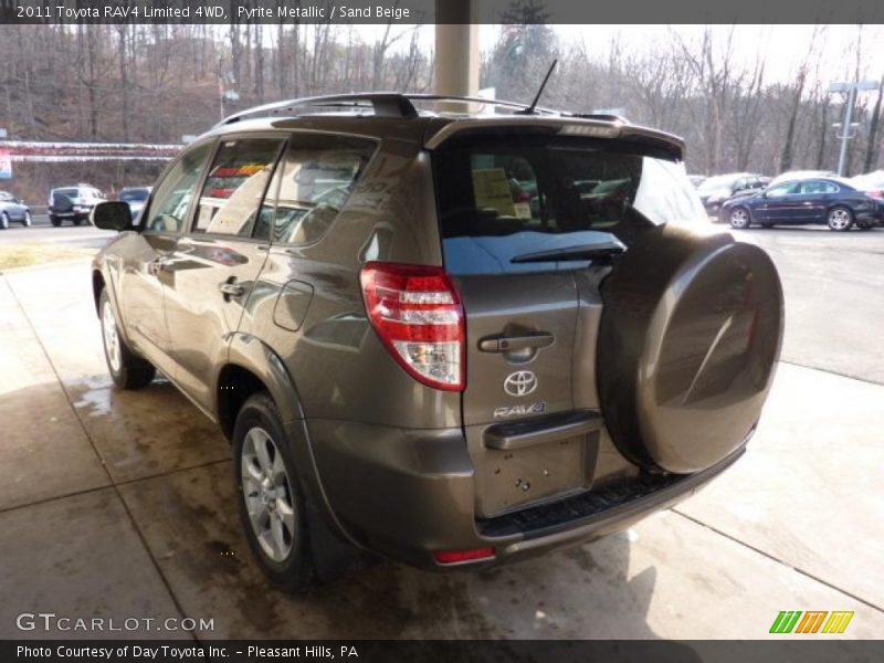 Pyrite Metallic / Sand Beige 2011 Toyota RAV4 Limited 4WD