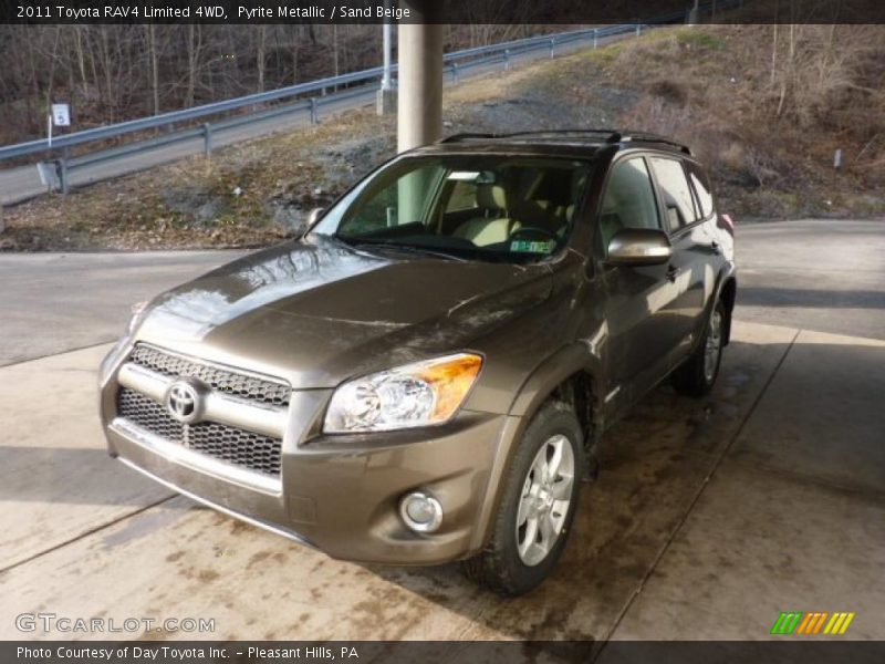 Pyrite Metallic / Sand Beige 2011 Toyota RAV4 Limited 4WD