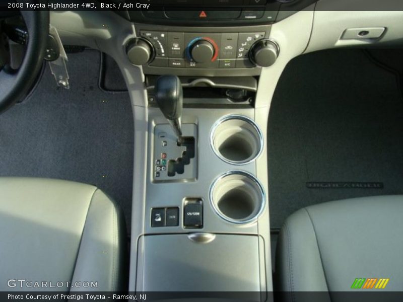 Black / Ash Gray 2008 Toyota Highlander 4WD