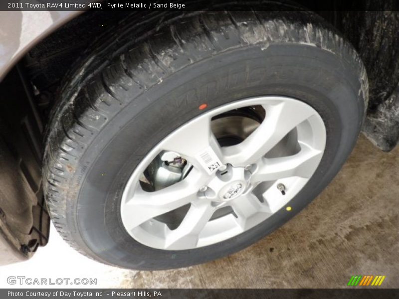 Pyrite Metallic / Sand Beige 2011 Toyota RAV4 Limited 4WD