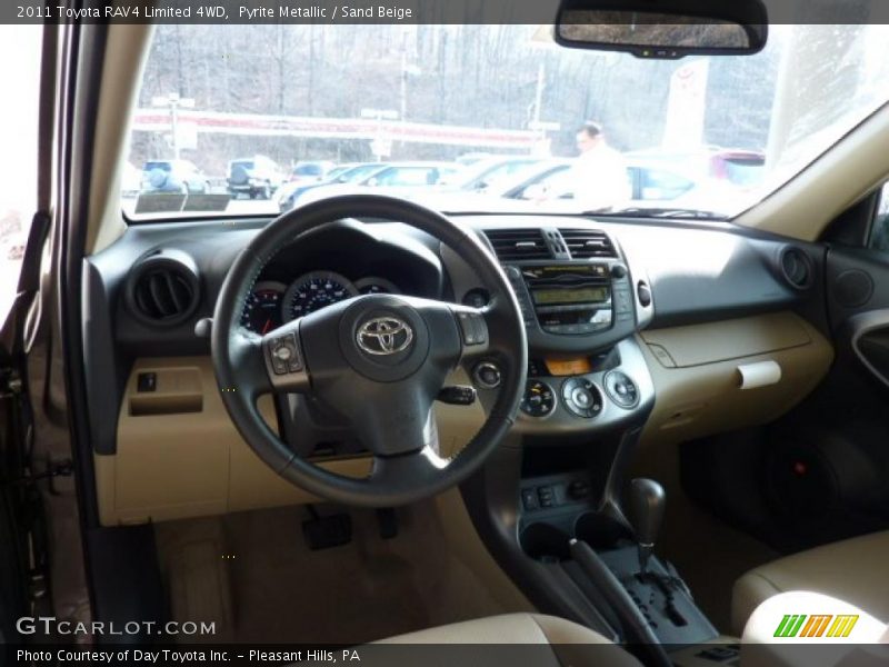 Pyrite Metallic / Sand Beige 2011 Toyota RAV4 Limited 4WD