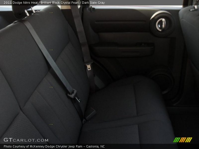 Brilliant Black Crystal Pearl / Dark Slate Gray 2011 Dodge Nitro Heat