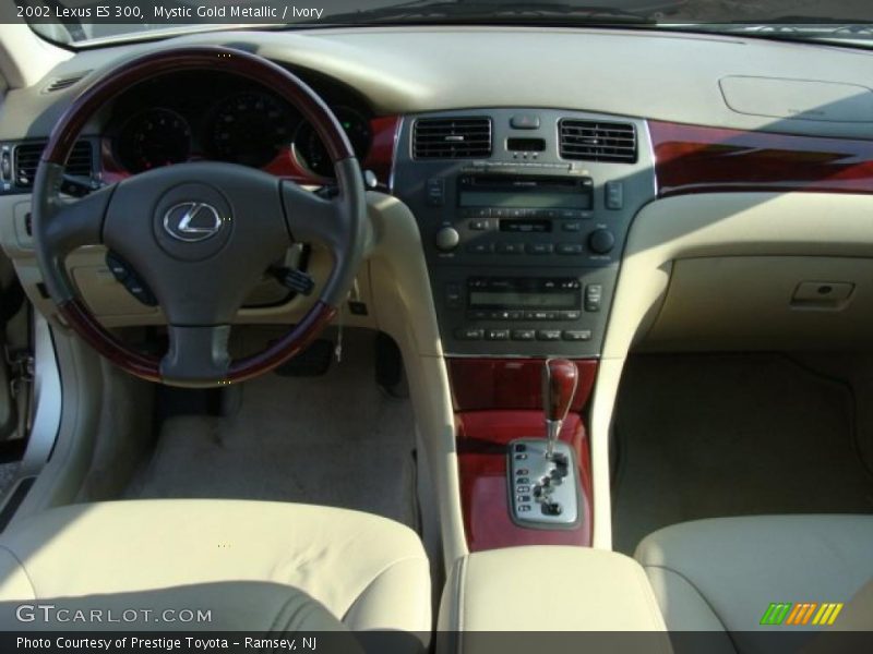 Mystic Gold Metallic / Ivory 2002 Lexus ES 300