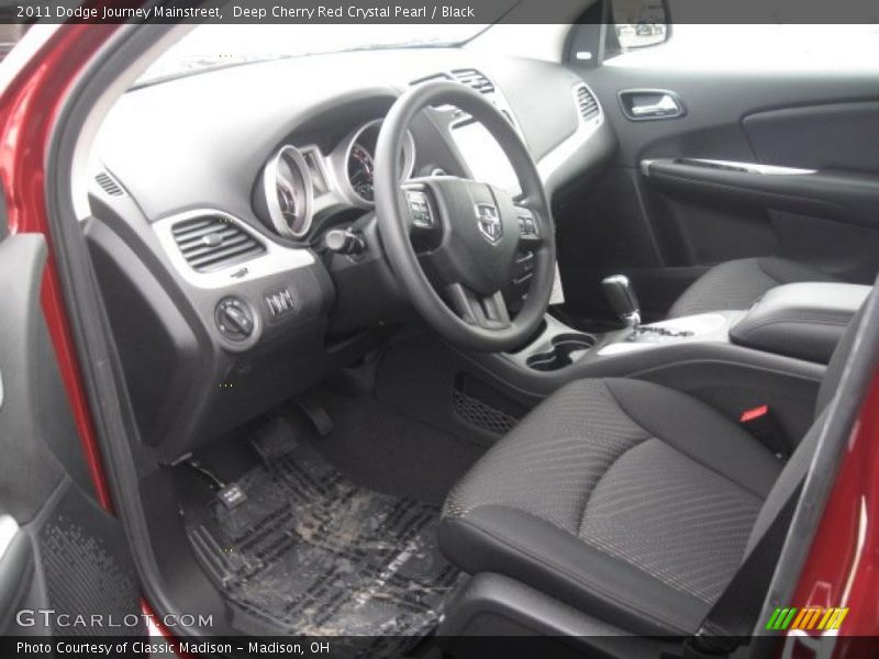 Black Interior - 2011 Journey Mainstreet 