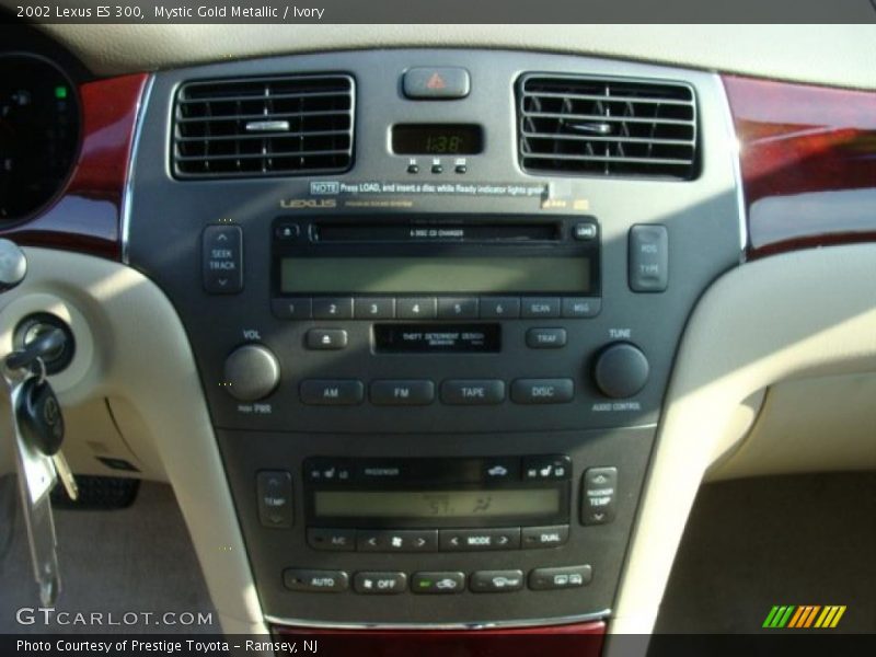 Mystic Gold Metallic / Ivory 2002 Lexus ES 300