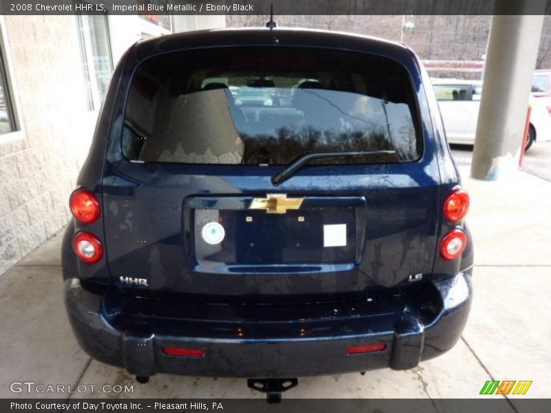 Imperial Blue Metallic / Ebony Black 2008 Chevrolet HHR LS