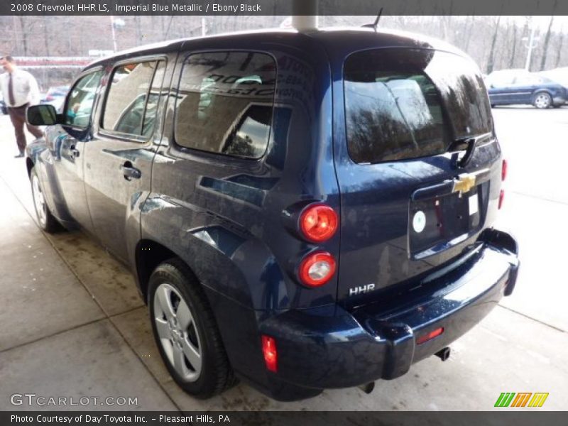 Imperial Blue Metallic / Ebony Black 2008 Chevrolet HHR LS