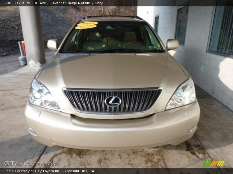 Savannah Beige Metallic / Ivory 2005 Lexus RX 330 AWD