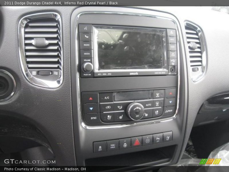 Controls of 2011 Durango Citadel 4x4
