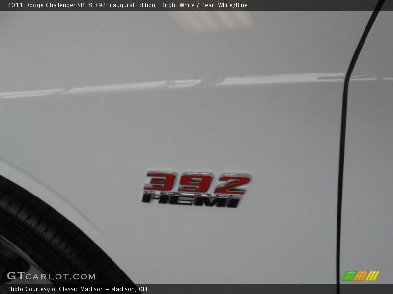  2011 Challenger SRT8 392 Inaugural Edition Logo
