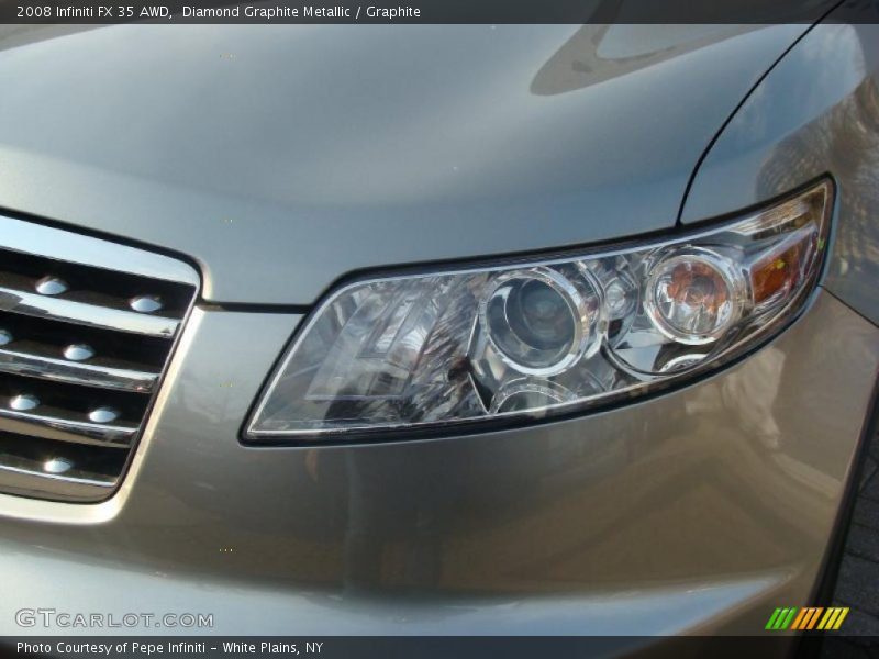 Diamond Graphite Metallic / Graphite 2008 Infiniti FX 35 AWD