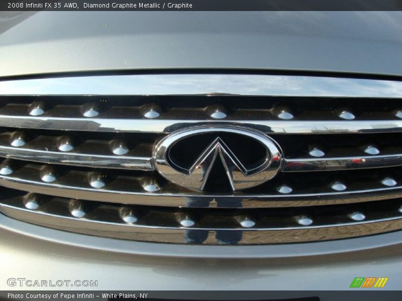 Diamond Graphite Metallic / Graphite 2008 Infiniti FX 35 AWD