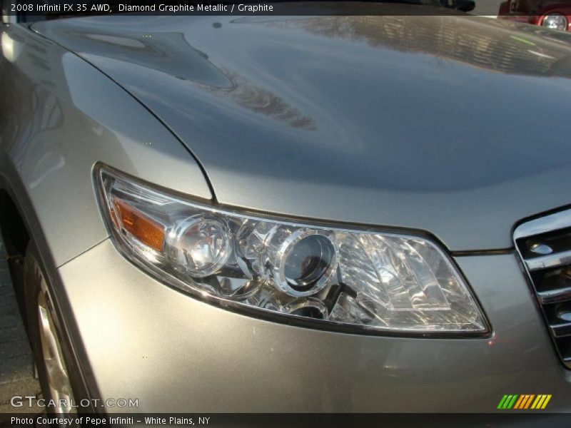 Diamond Graphite Metallic / Graphite 2008 Infiniti FX 35 AWD