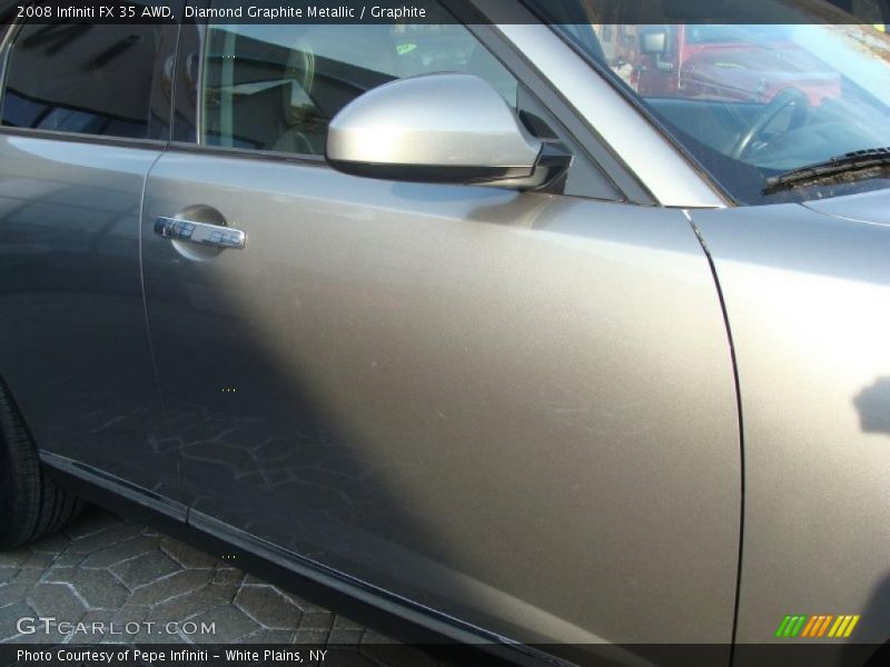 Diamond Graphite Metallic / Graphite 2008 Infiniti FX 35 AWD