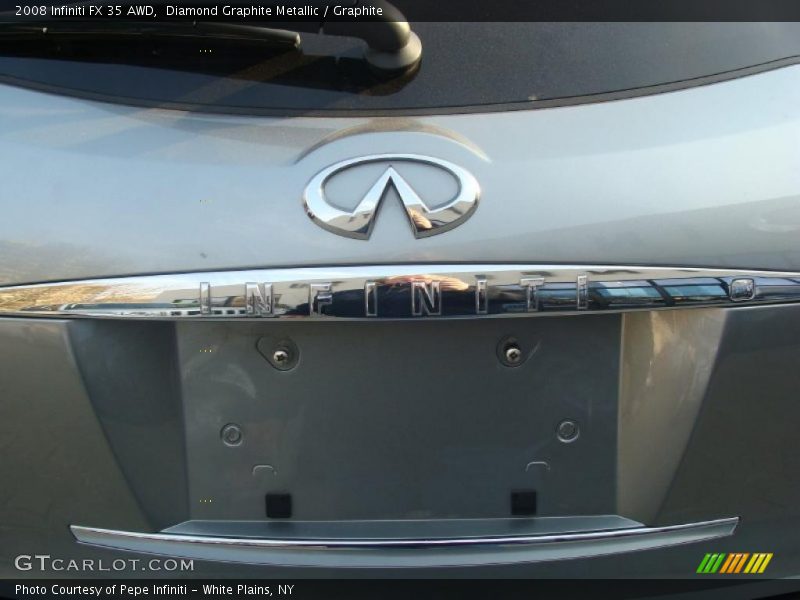 Diamond Graphite Metallic / Graphite 2008 Infiniti FX 35 AWD