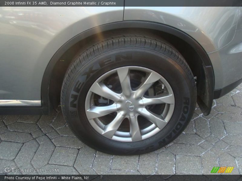 Diamond Graphite Metallic / Graphite 2008 Infiniti FX 35 AWD