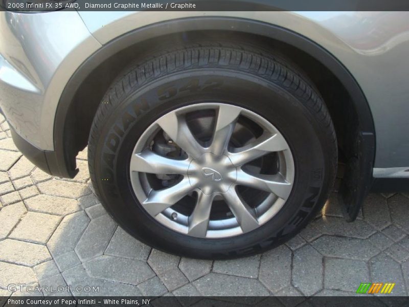 Diamond Graphite Metallic / Graphite 2008 Infiniti FX 35 AWD