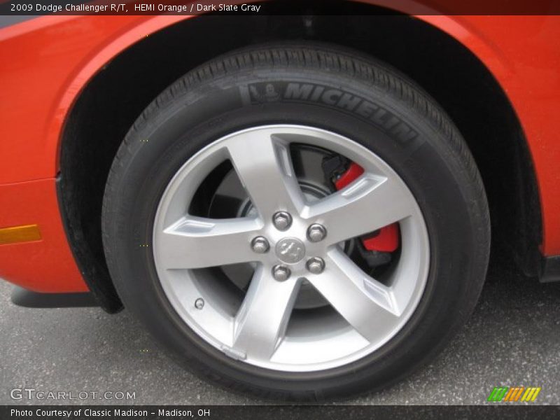 HEMI Orange / Dark Slate Gray 2009 Dodge Challenger R/T