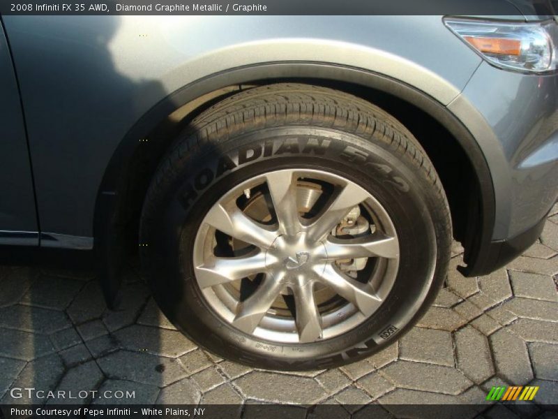 Diamond Graphite Metallic / Graphite 2008 Infiniti FX 35 AWD