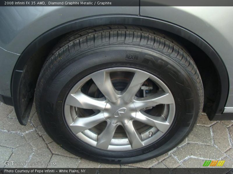 Diamond Graphite Metallic / Graphite 2008 Infiniti FX 35 AWD