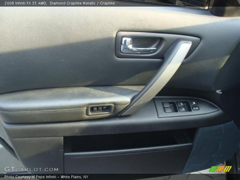 Diamond Graphite Metallic / Graphite 2008 Infiniti FX 35 AWD