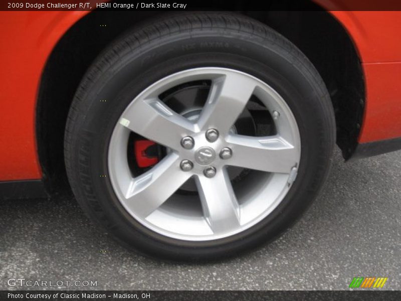 HEMI Orange / Dark Slate Gray 2009 Dodge Challenger R/T