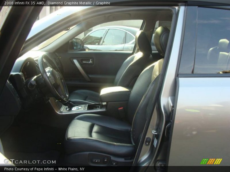 Diamond Graphite Metallic / Graphite 2008 Infiniti FX 35 AWD