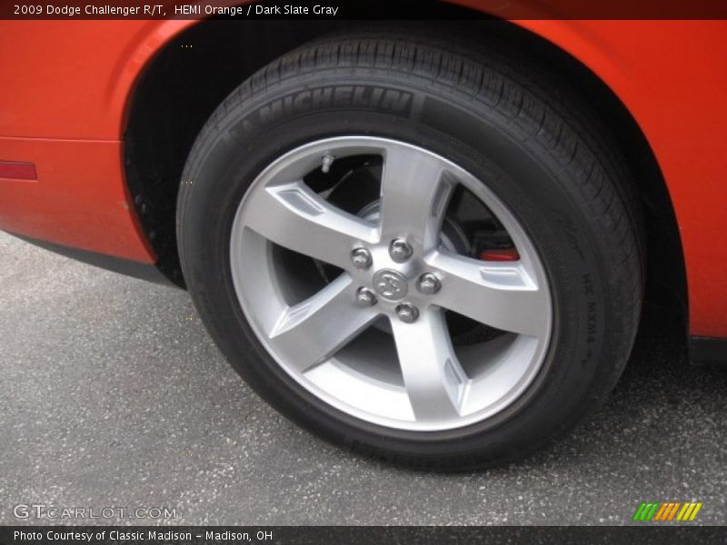 HEMI Orange / Dark Slate Gray 2009 Dodge Challenger R/T
