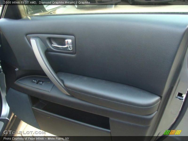 Diamond Graphite Metallic / Graphite 2008 Infiniti FX 35 AWD
