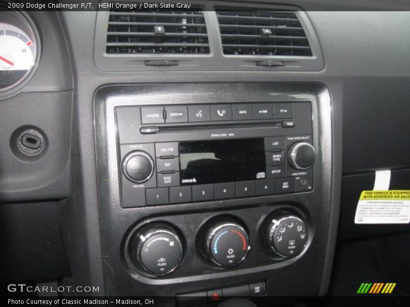 HEMI Orange / Dark Slate Gray 2009 Dodge Challenger R/T