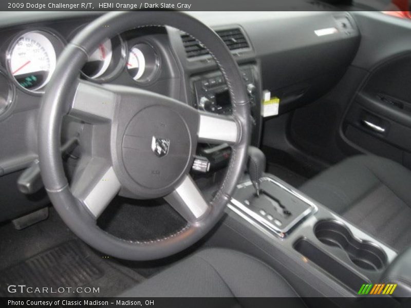 HEMI Orange / Dark Slate Gray 2009 Dodge Challenger R/T