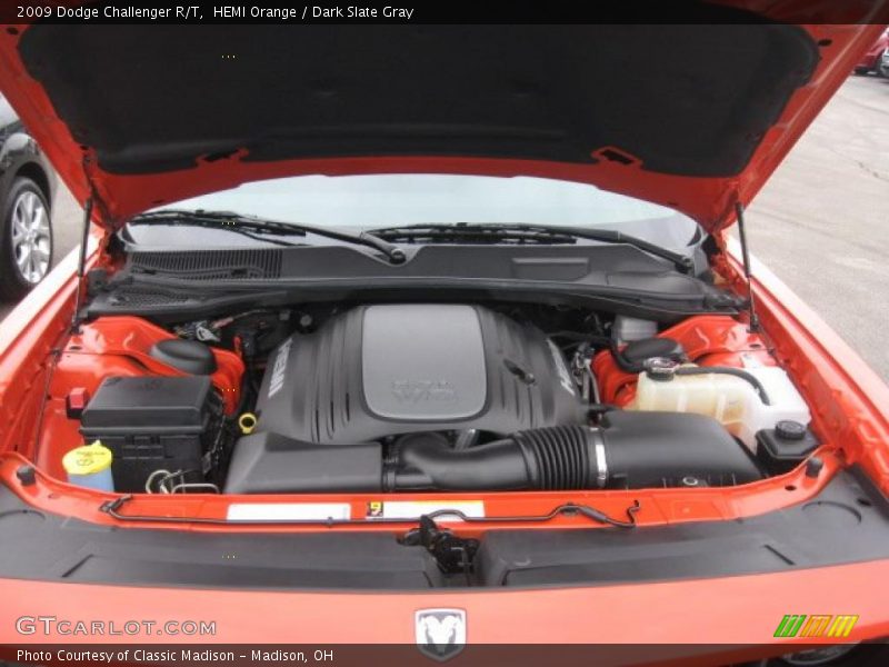HEMI Orange / Dark Slate Gray 2009 Dodge Challenger R/T