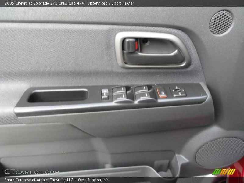 Victory Red / Sport Pewter 2005 Chevrolet Colorado Z71 Crew Cab 4x4