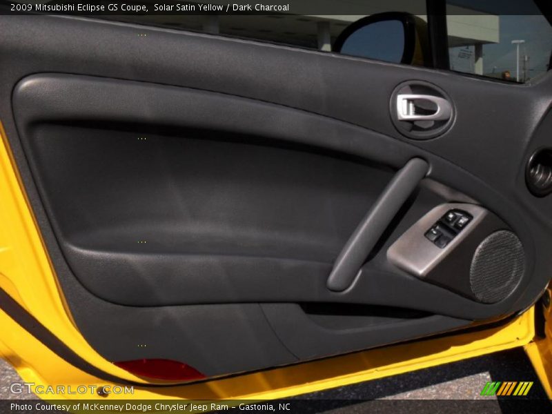 Solar Satin Yellow / Dark Charcoal 2009 Mitsubishi Eclipse GS Coupe