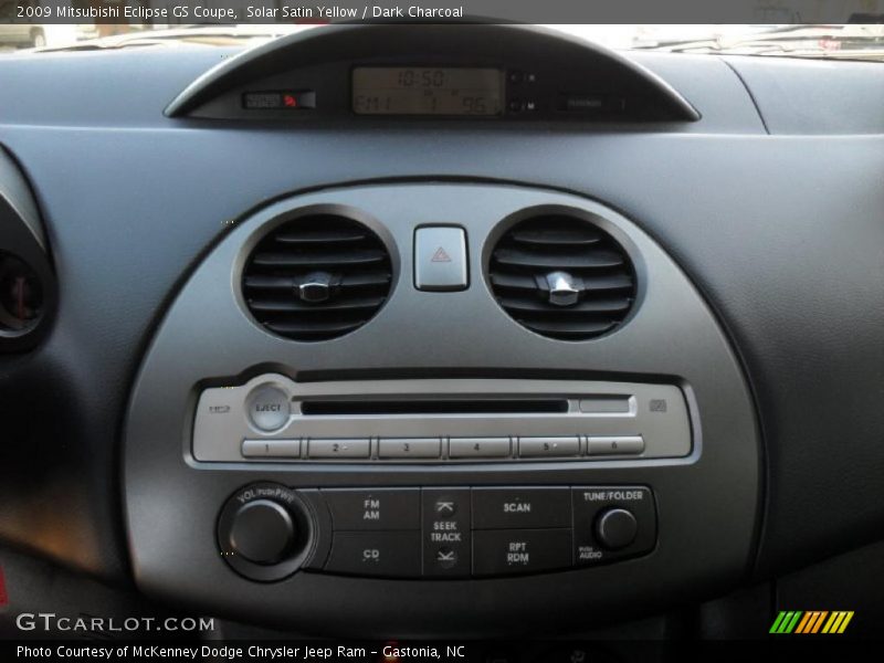 Solar Satin Yellow / Dark Charcoal 2009 Mitsubishi Eclipse GS Coupe