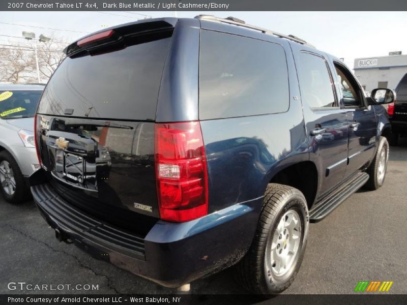 Dark Blue Metallic / Light Cashmere/Ebony 2007 Chevrolet Tahoe LT 4x4