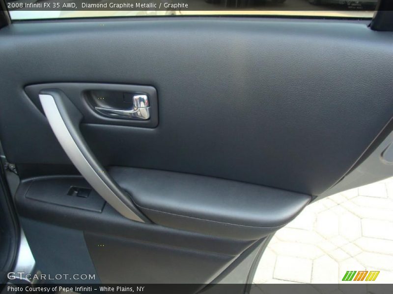 Diamond Graphite Metallic / Graphite 2008 Infiniti FX 35 AWD