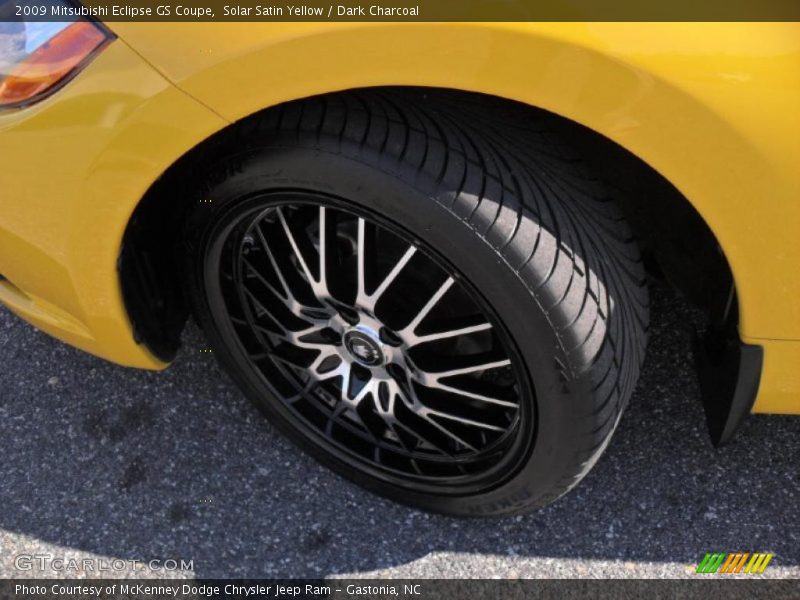 Solar Satin Yellow / Dark Charcoal 2009 Mitsubishi Eclipse GS Coupe