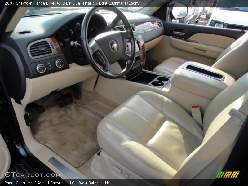 Dark Blue Metallic / Light Cashmere/Ebony 2007 Chevrolet Tahoe LT 4x4