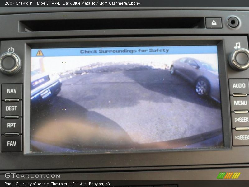Dark Blue Metallic / Light Cashmere/Ebony 2007 Chevrolet Tahoe LT 4x4