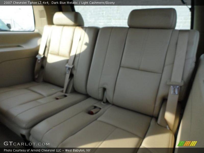 Dark Blue Metallic / Light Cashmere/Ebony 2007 Chevrolet Tahoe LT 4x4