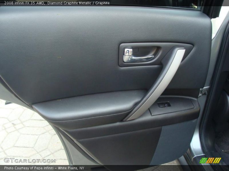 Diamond Graphite Metallic / Graphite 2008 Infiniti FX 35 AWD