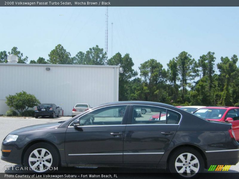 Mocha Brown / Black 2008 Volkswagen Passat Turbo Sedan