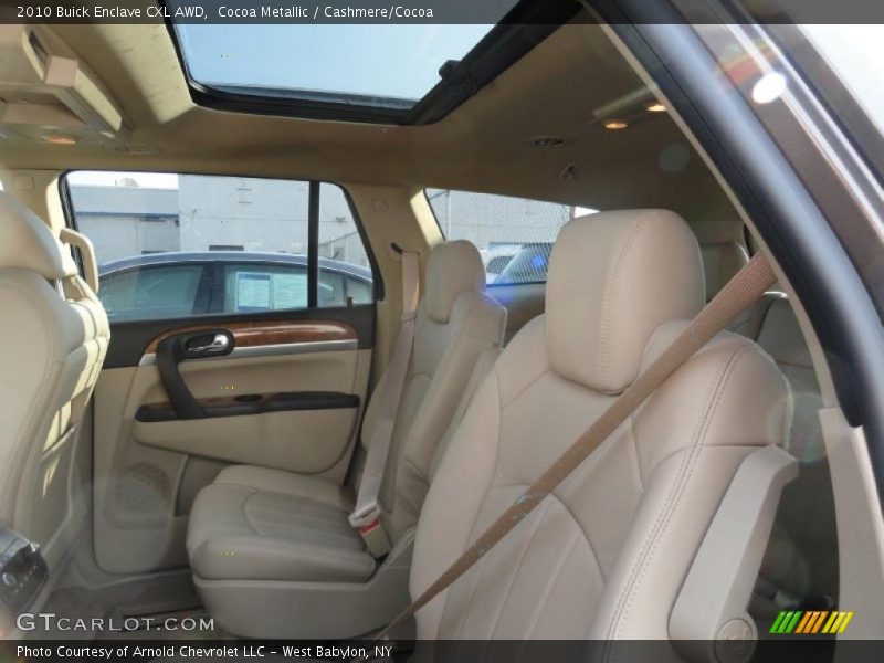 Cocoa Metallic / Cashmere/Cocoa 2010 Buick Enclave CXL AWD