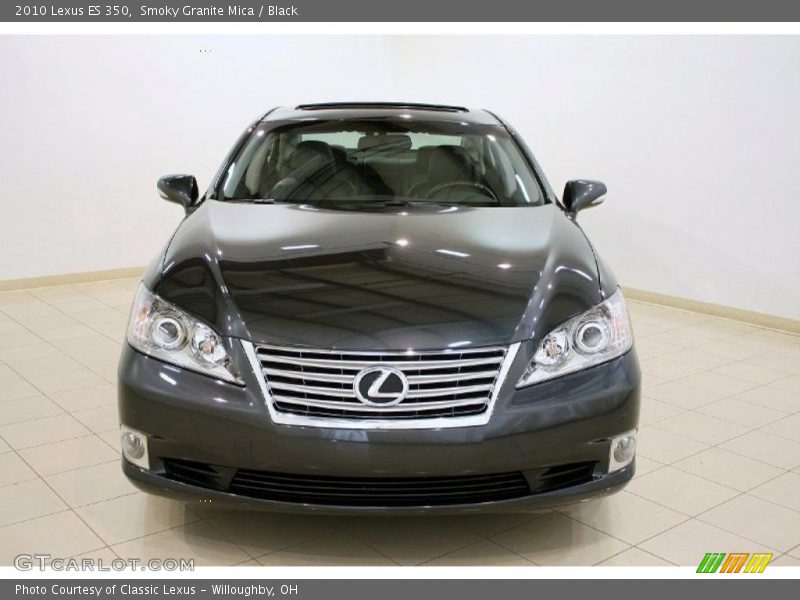 Smoky Granite Mica / Black 2010 Lexus ES 350