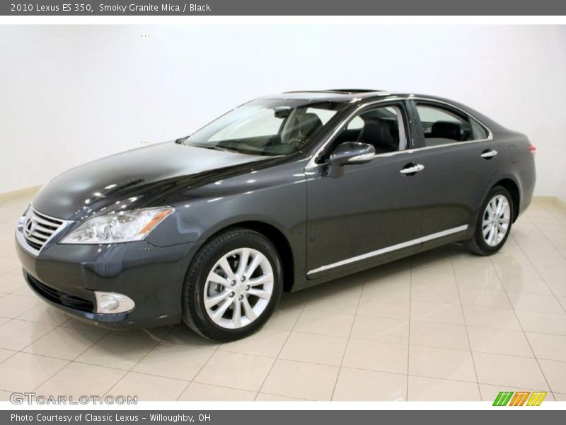 Smoky Granite Mica / Black 2010 Lexus ES 350