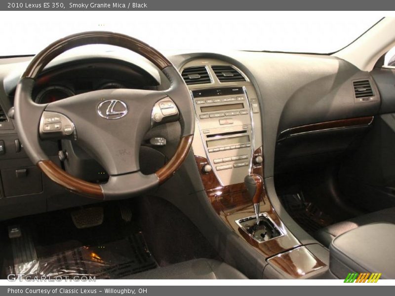 Dashboard of 2010 ES 350