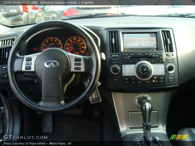 Diamond Graphite Metallic / Graphite 2008 Infiniti FX 35 AWD