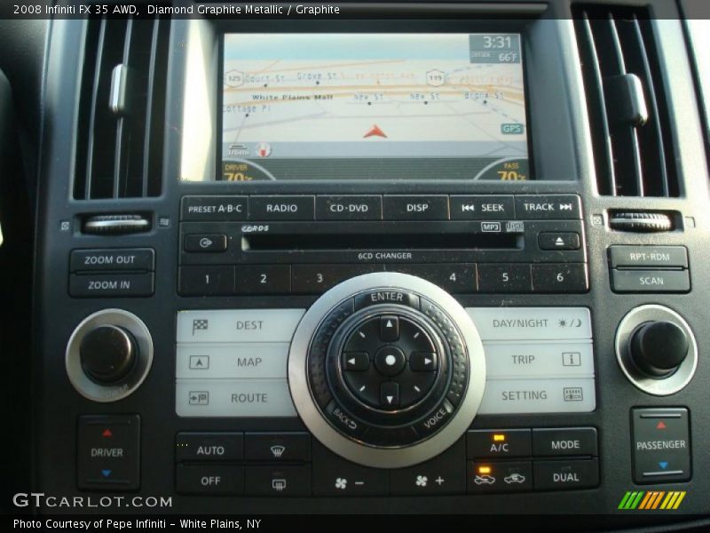 Diamond Graphite Metallic / Graphite 2008 Infiniti FX 35 AWD